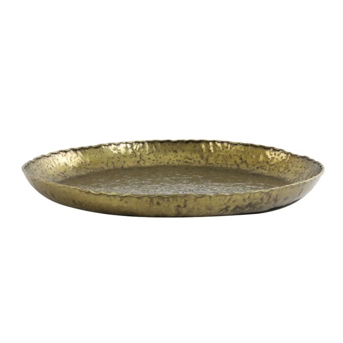 Dish Ø44x4 cm NAIRA antique bronze