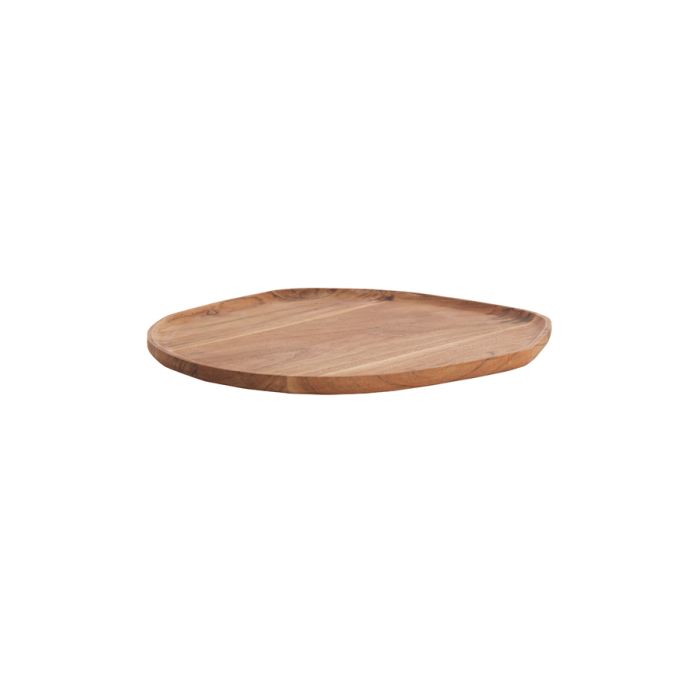 Dish 37,5x35x2,5 cm ROBINIA acacia wood natural