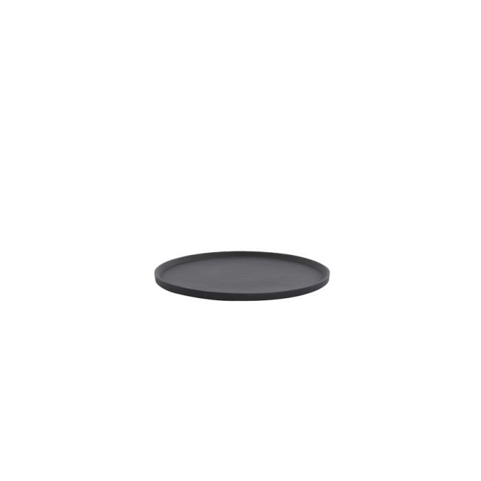 Dish Ø30x1,5 cm MAES black