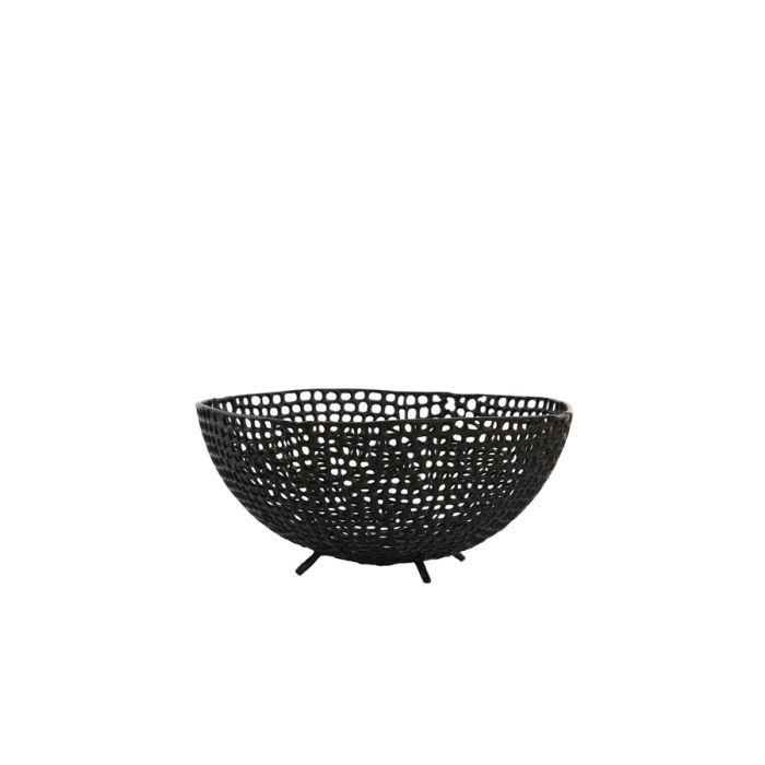 Bowl Ø38x16 cm MURCIA matt black