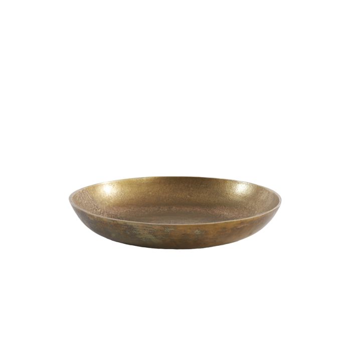 Dish 45x45x9 cm JOLEY antique bronze