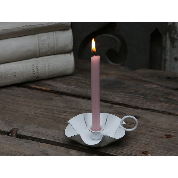 Chamberstick f. taper candles