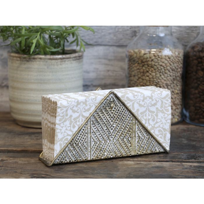 Vire Napkin Holder w. pattern