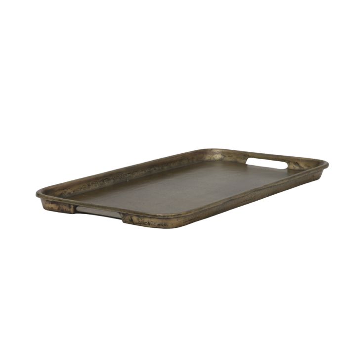 Tray 54x30 cm AKROVO antique bronze