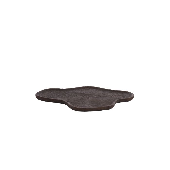 Chopping board 38x31x1,5 cm PEREIRA mango wood dark brown