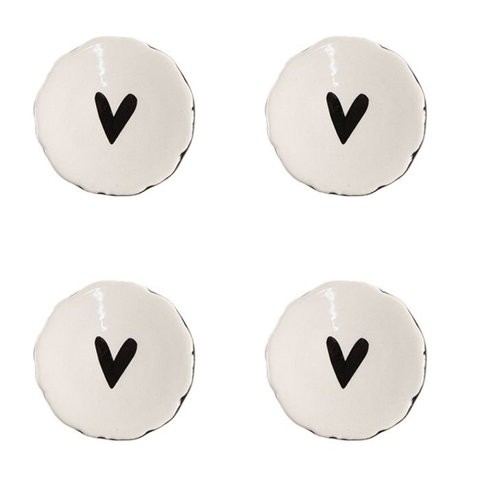 Doorknob Ø 4x3/6 cm - set (4)