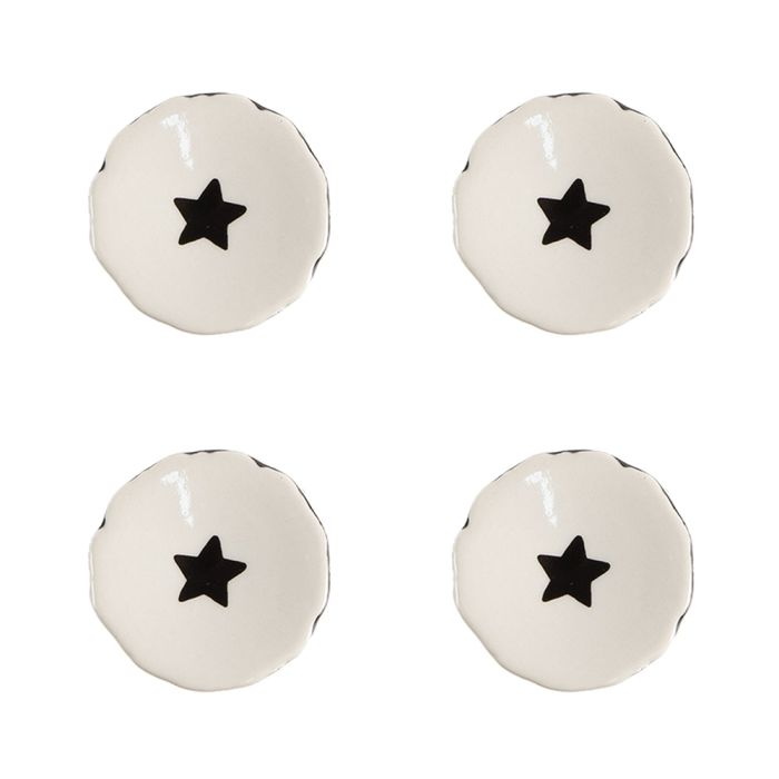 Doorknob Ø 4x3/6 cm - set (4)