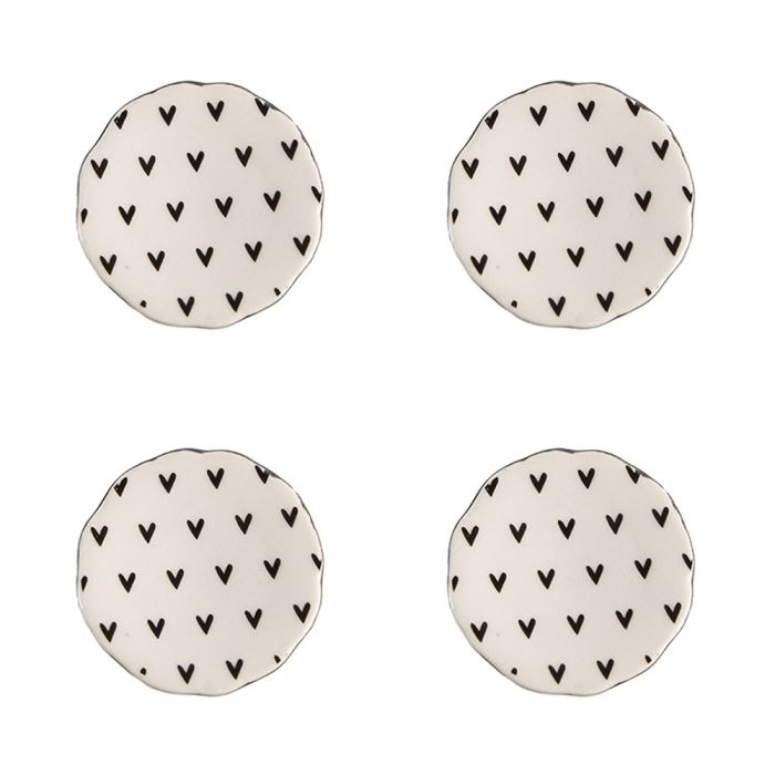 Doorknob Ø 4x3/6 cm - set (4)