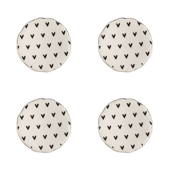 Doorknob Ø 4x3/6 cm - set (4)