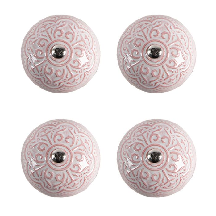 Doorknob Ø 4x3/6 cm - set (4)