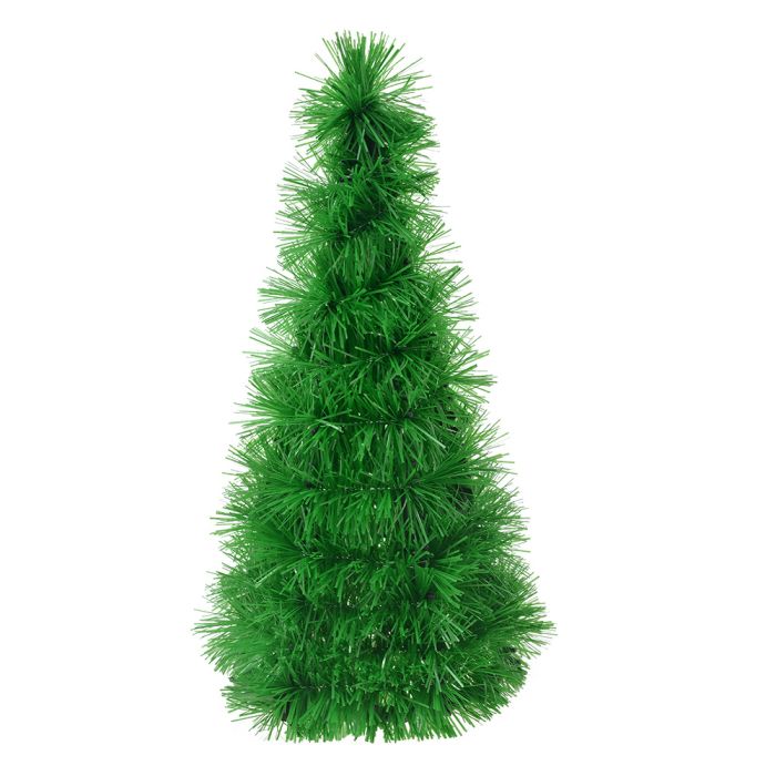 Decoration Christmas tree Ø 12x27 cm - pcs