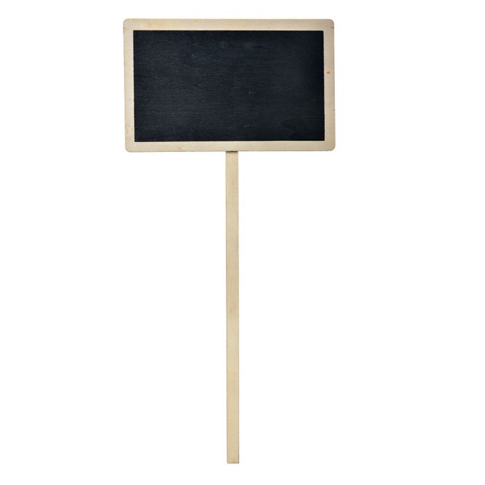 Plant stake chalkboard 16x1x35 cm - pcs