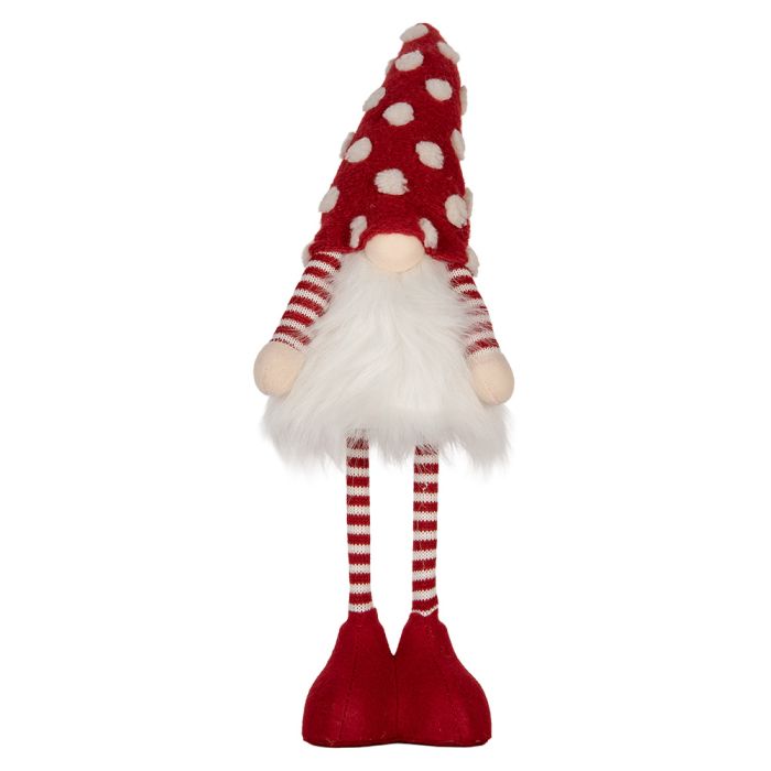 Decoration gnome with LED 8x12x56 cm - pcs