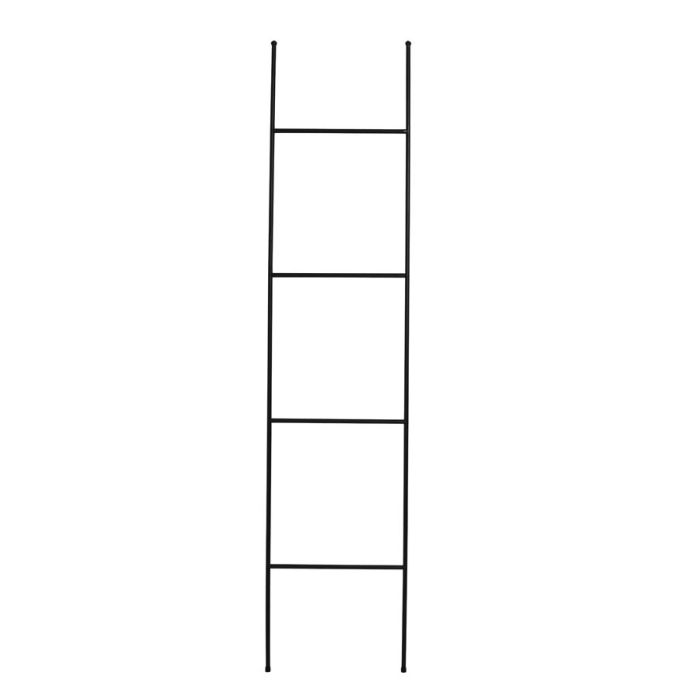 Ladder deco 40x2x180 cm SIEM black