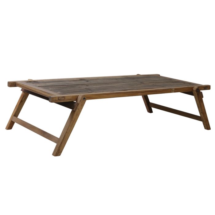 Coffee table 180x85x43,5 cm MILITARY wood brown