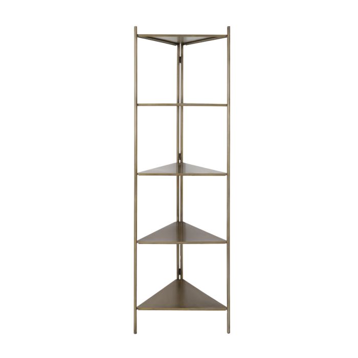 Cabinet open 58,5x41x200 cm DISPLAY antique bronze