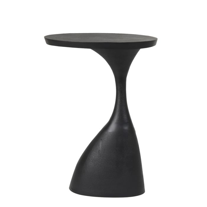 Side table 40x33x55 cm MACAU matt black