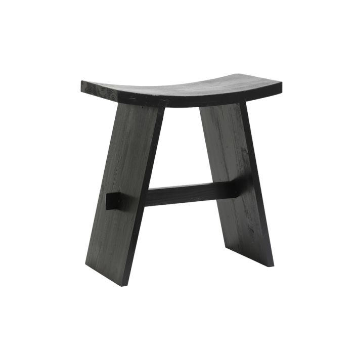 Stool 47x24x50 cm NIEKE black