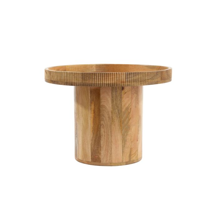 Side table Ø60x44 cm KALOMO wood natural