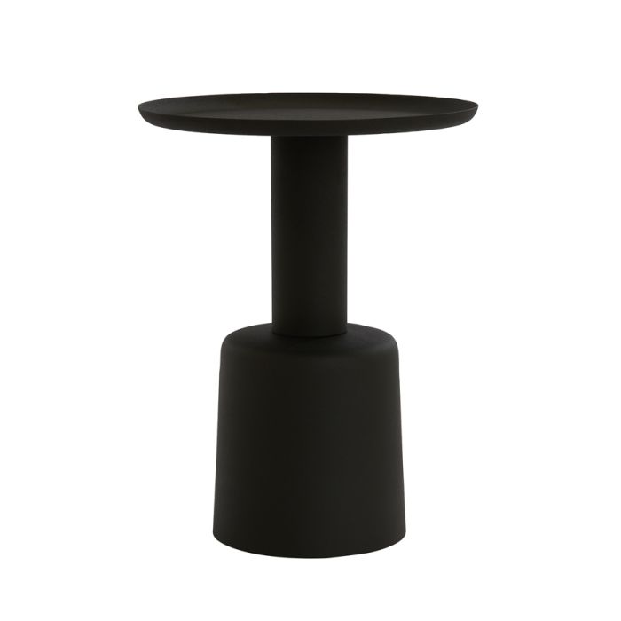 Side table Ø39x52 cm MILAKI black