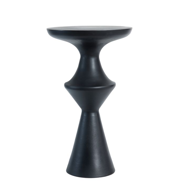 Side table Ø37,5x65 cm LOBOC matt black