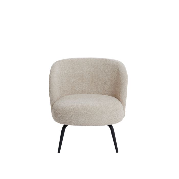 Chair 67x68x72 cm DIEYDA beige-black