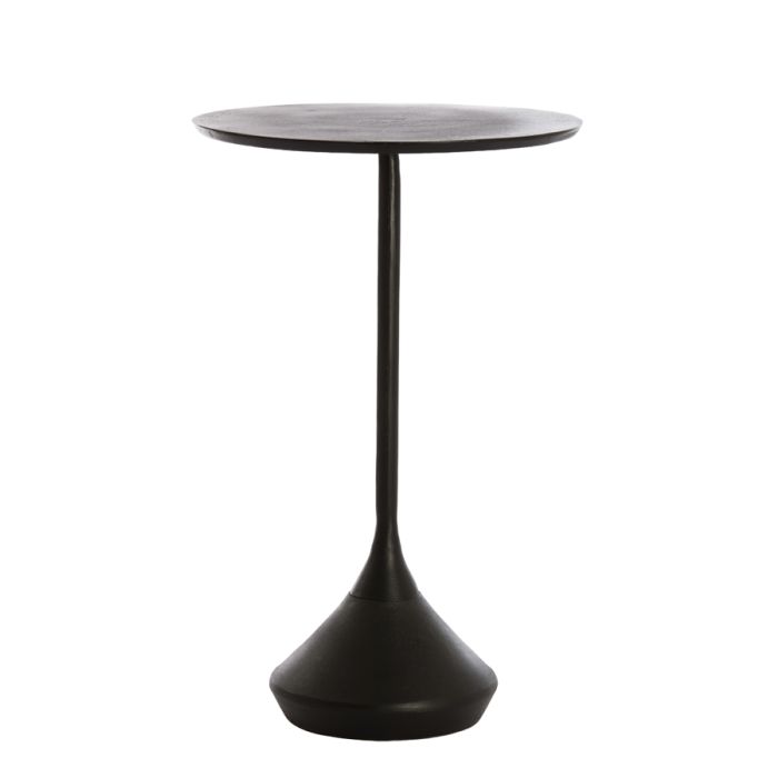 Side table Ø35x56 cm DIMPHY lead antique