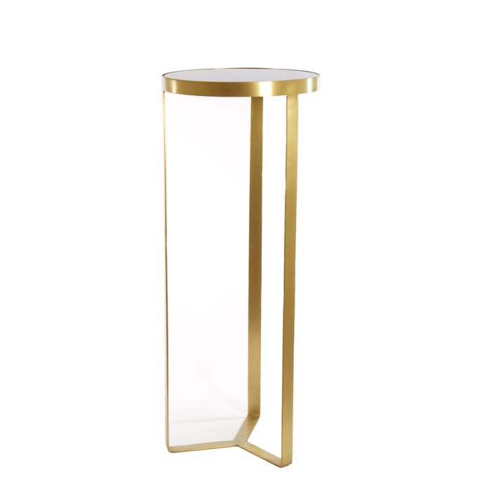 Pillar Ø40x100 cm TURBI glass black-matt bronze