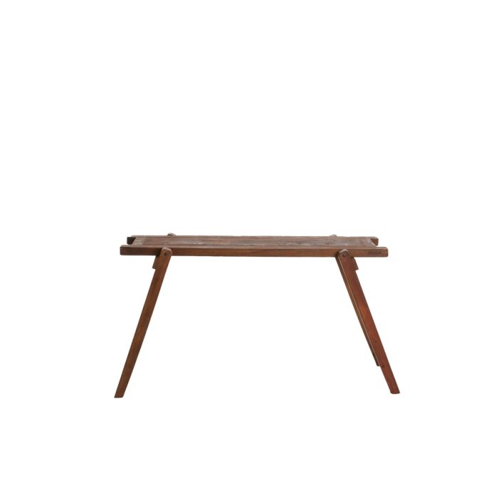 Console 140x40x80 cm MILITARY wood brown