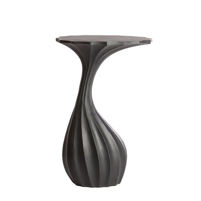 Side table 41x36x63 cm NYOKO matt black