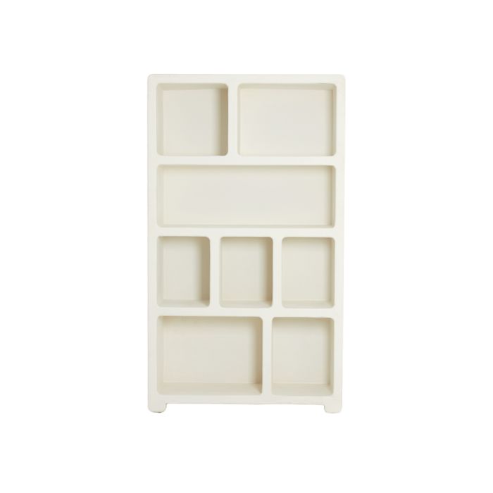 Cabinet 110x35x190 cm NAHUA cream