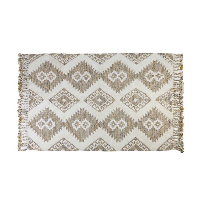 Rug 230x160 cm SUWADI ocher-white