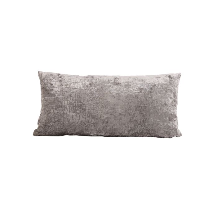 Cushion 60x30 cm BOCANDA velvet taupe