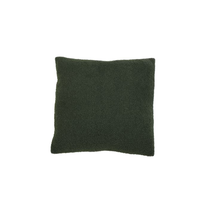 Cushion 45x45 cm TEDDY dark olive green