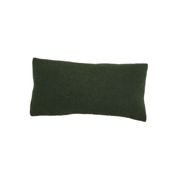 Cushion 60x30 cm TEDDY dark olive green