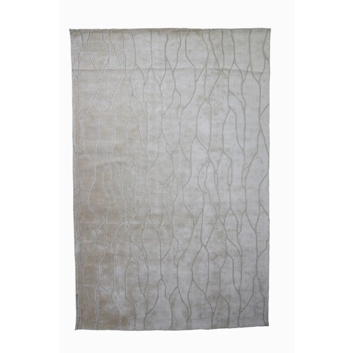 Rug 300x200 cm LATIS light grey+brown