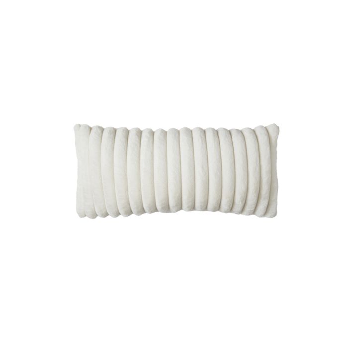 Cushion 60x30 cm VAJEN velvet cream