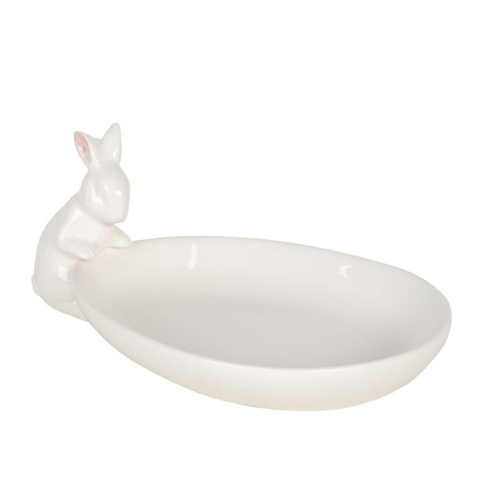 Bowl with rabbit 20x13x8 cm - pcs