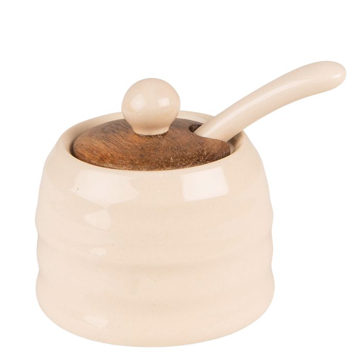 Jar with spoon ? 8x6 cm - pcs     