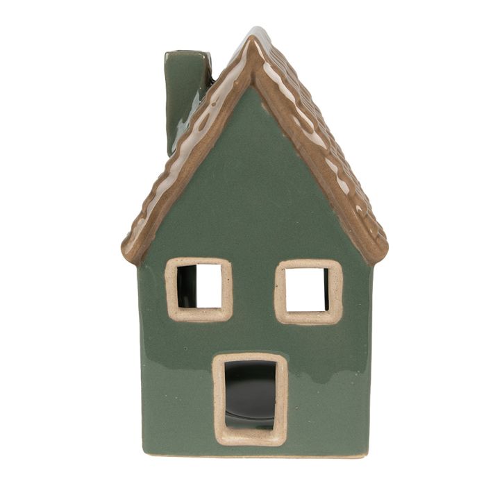 Tealight holder house 9x8x15 cm - pcs