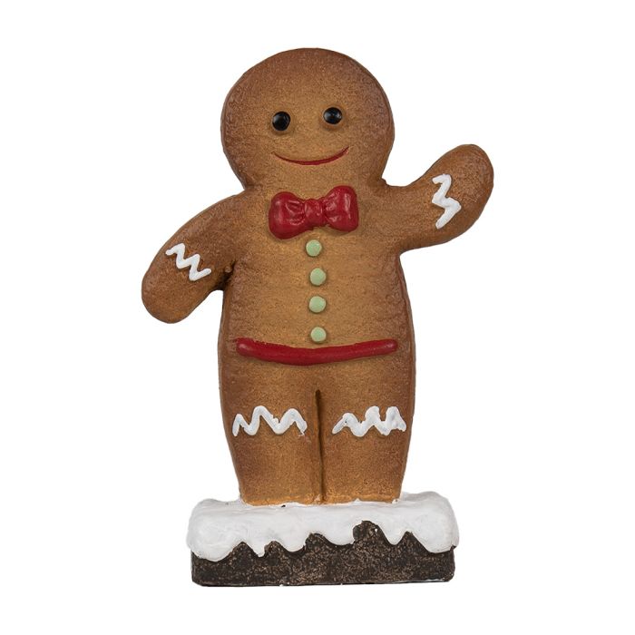 Decoration gingerbread man 10x5x15 cm - pcs