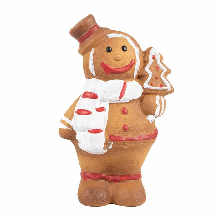 Decoration gingerbread man 9x6x15 cm - pcs