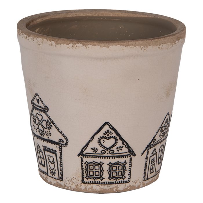 Decoration flowerpot Ø 15x14 cm - pcs