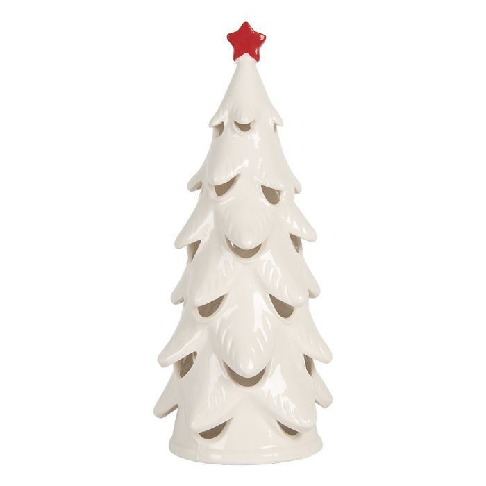 Decoration Christmas tree with LED Ø 11x25 cm - pcs