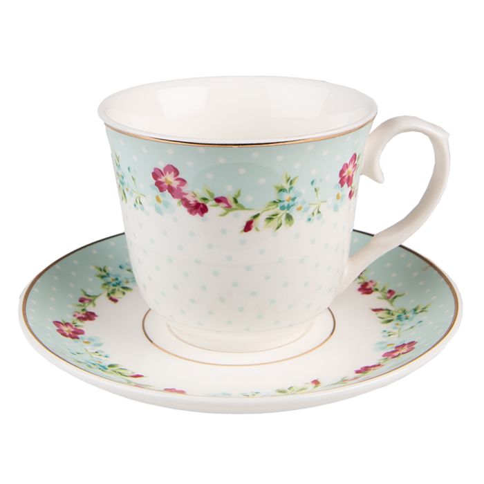 Cup and saucer 13x10x7 / ? 15x2 cm / 250 ml - pcs     