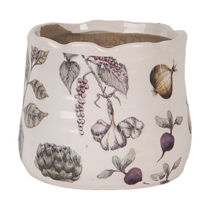 Decoration flowerpot Ø 11x10 cm - pcs