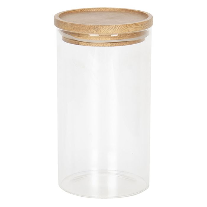 Storage jar with lid Ø 8x15 cm - pcs