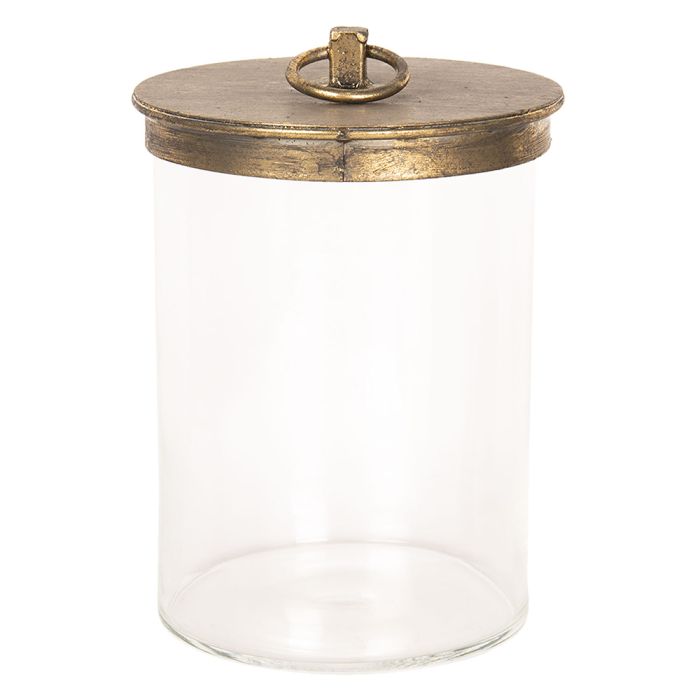 Storage jar with lid Ø 15x25 cm - pcs