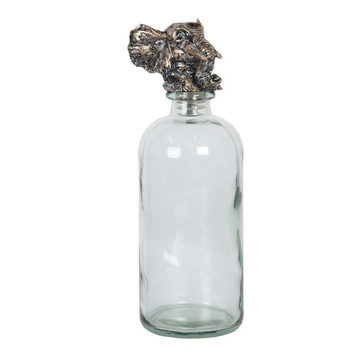 Bottle with stopper elephant ? 10x33 cm - pcs     