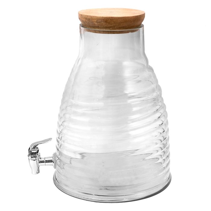 Juice jar with tap 29x33x34 cm - pcs     